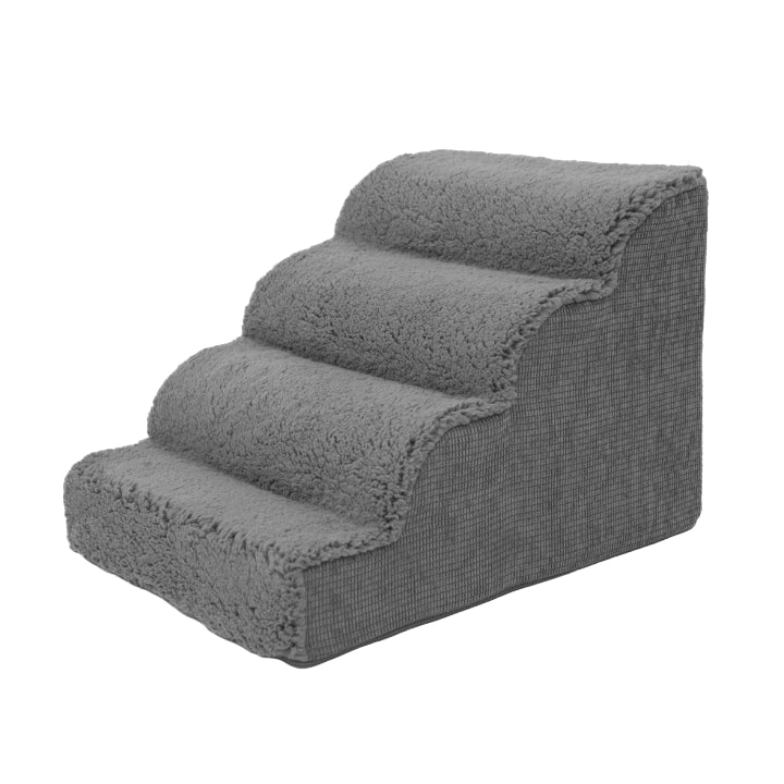 20"x14"x16" GREY FOAM 4-STEP PET STAIRS C/P 6