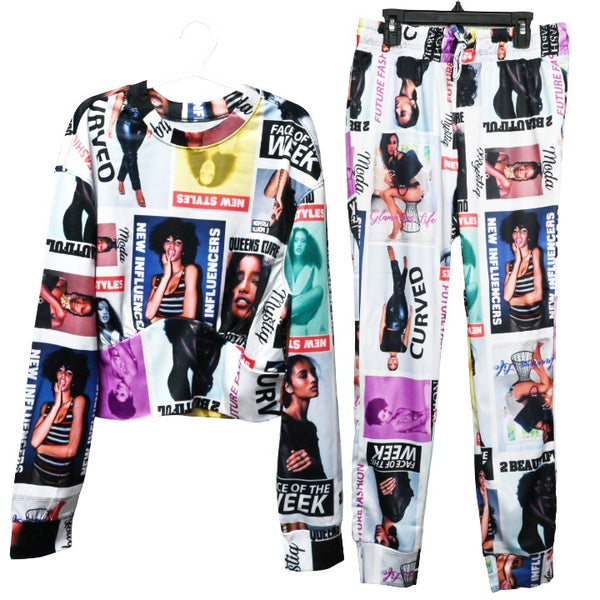2pc Influencer Top Pant Set C/P 12 Alex & Parker