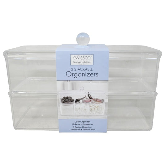 2pc Stack Org Set C/P 12 Inner 3 Swissco