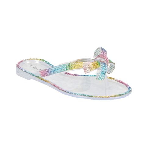 BEBE RAINBOW BEST JELLY SANDAL C/P 12
