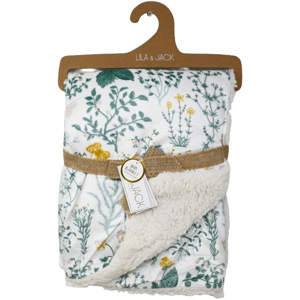Grn Ylw Botan Throw C/P 48 Lila & Jack