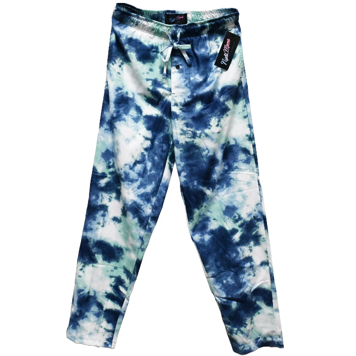S-3XL MEN'S BLUE LOUNGE PANTS C/P 12