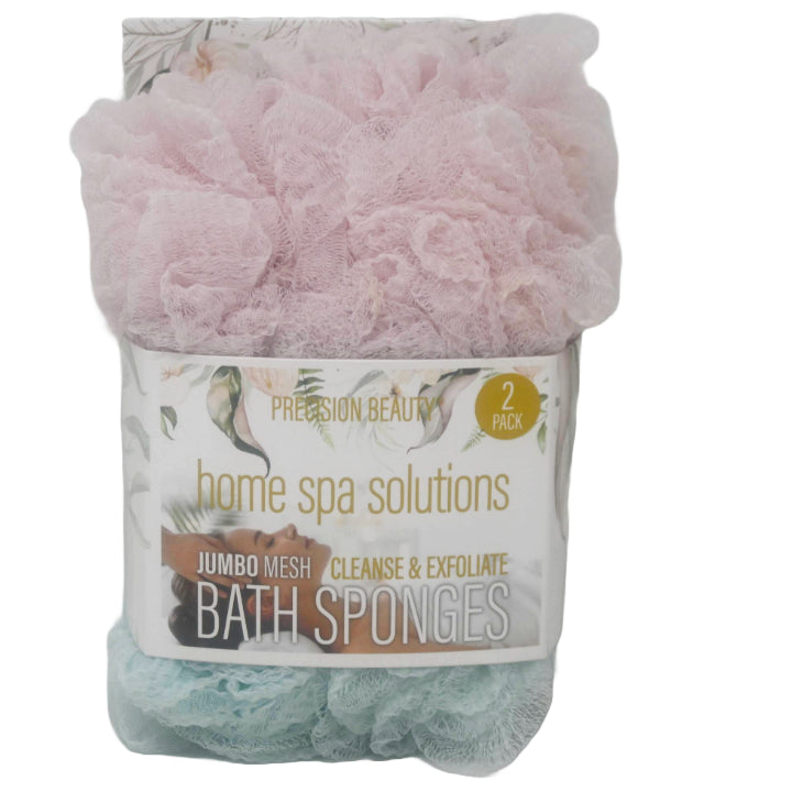 2pc JUMBO MESH SPONGES C/P 18