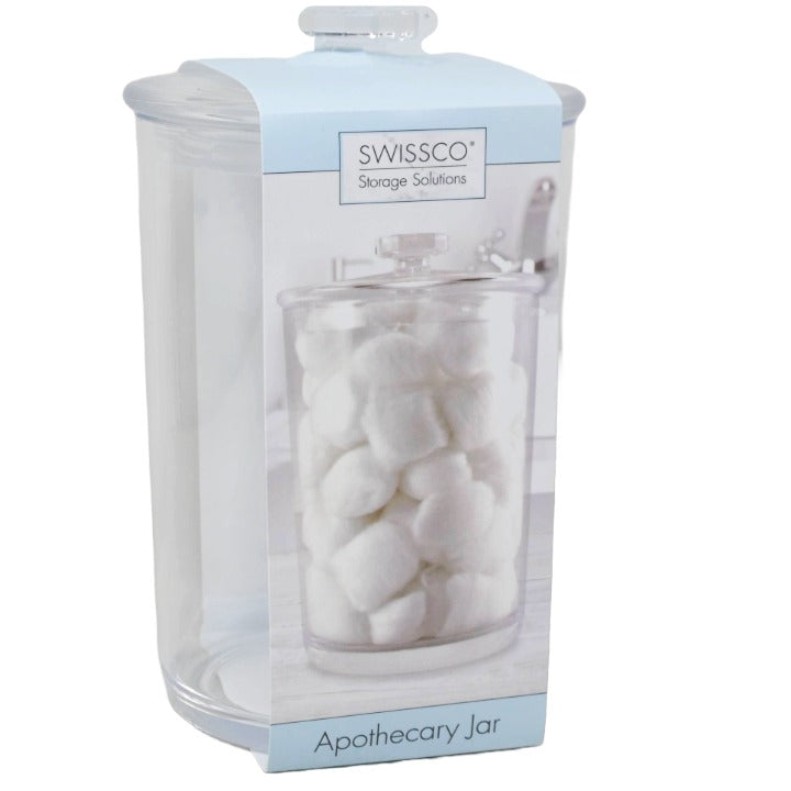 LARGE BLUE APOTHECARY JAR SWISSCO C/P 24