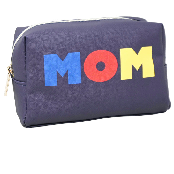 *OUTSIDE OF CA* LRG RECT. PRINTED COSMETIC BAG C/P 40