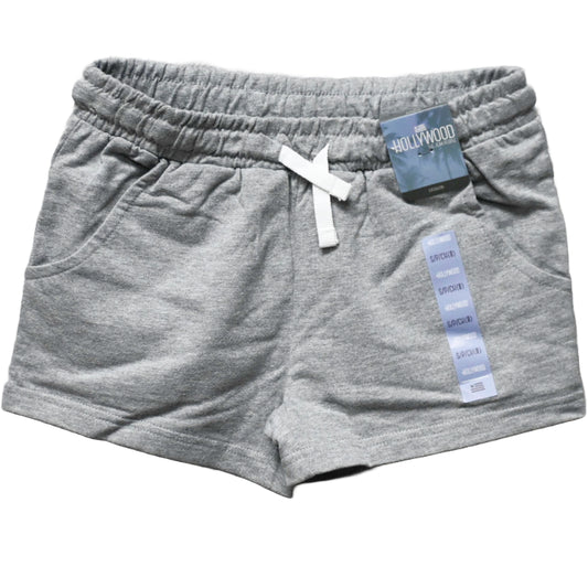 S-XL GIRL GREY FRENCH TERRY PULL ON SHORT 4-ASST SIZE C/P 24
