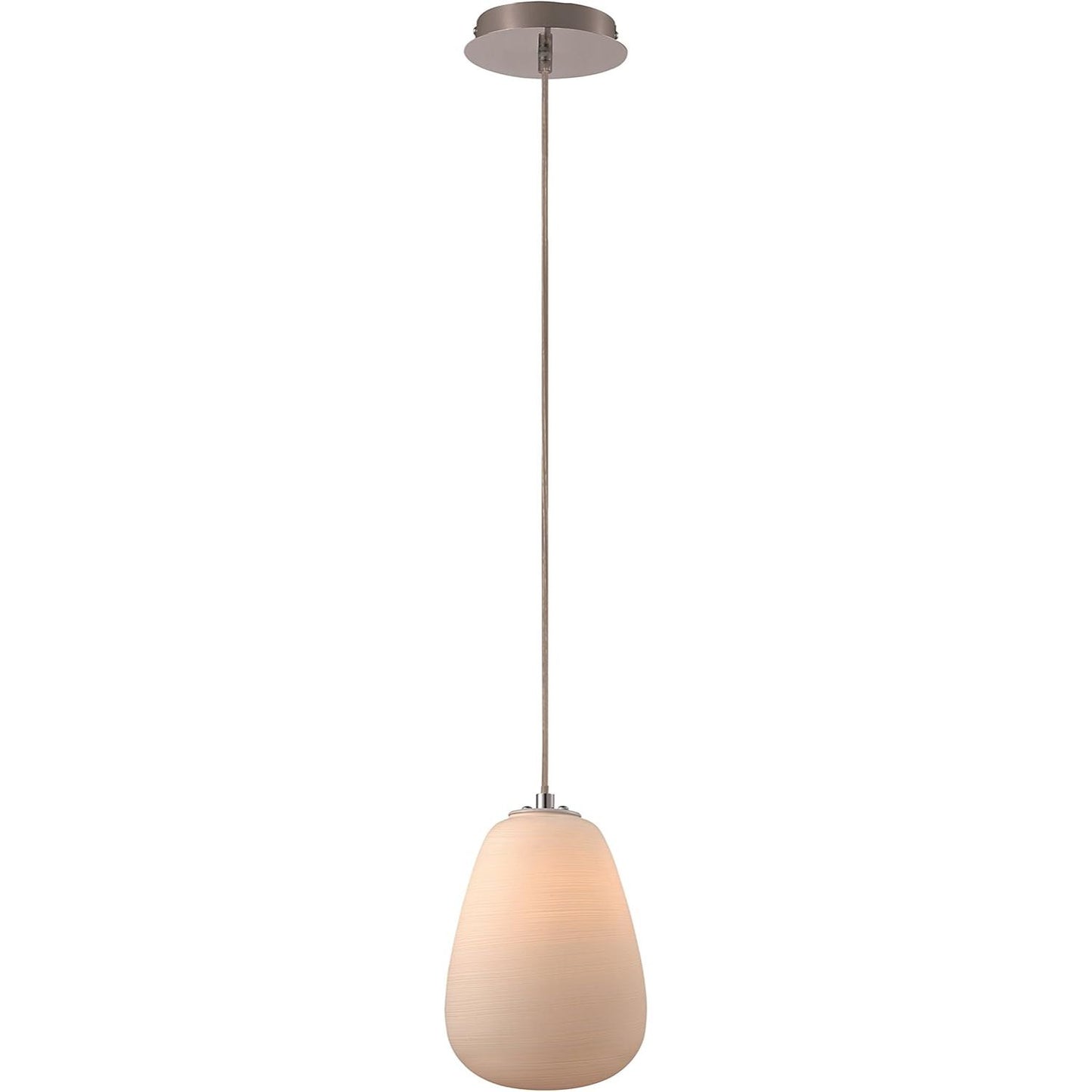 40" POLISHED CHROME PENDANT LIGHT FIXTURE C/P 4,COLOR BOX