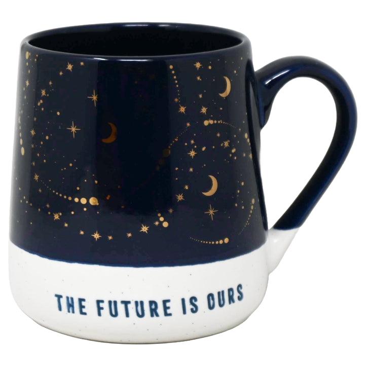 22oz NAVY CELESTIAL THE FUTURE IS OURS MUG C/P 24