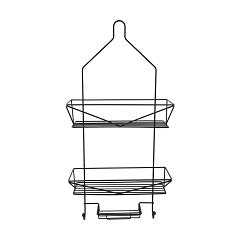 3 TIER BLACK WAVE SHOWER CADDY C/P 12