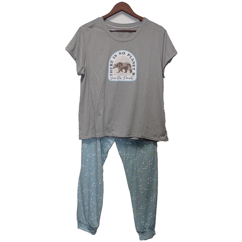 1X-3X ASST TURQUOISE JOGGER SLEEP SET C/P 48