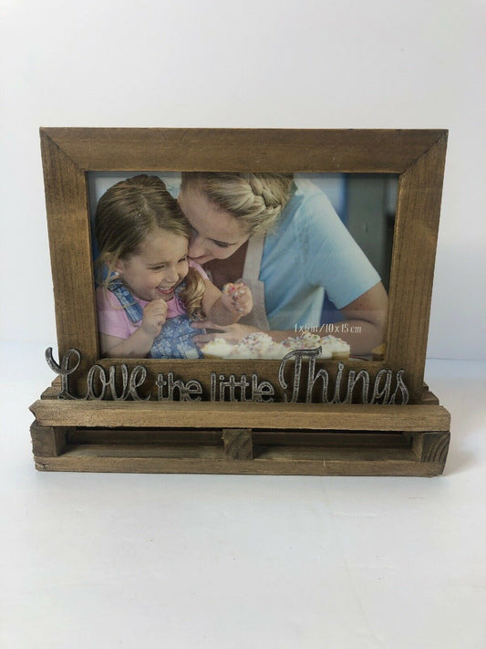 FRAME PLT 4X6 LOVE LITTLE THINGS C/P 5