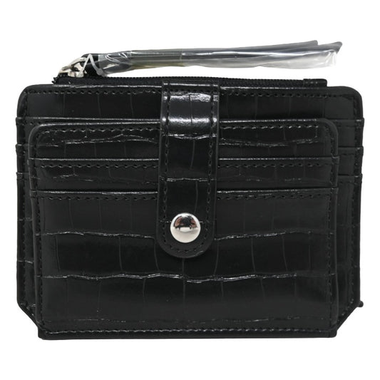 BLK CARD CASE ZIP POCKET (NO UPC, HAS PROP 65 LABEL) C/P 250