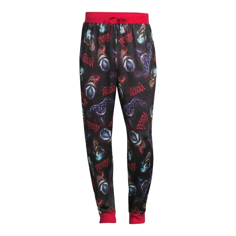 MEDIUM MEN MARVEL VENOM FEAR SLEEP PANTS C/P 12