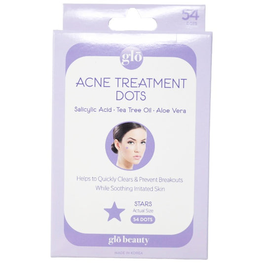 54ct ACNE TREATMENT STAR DOTS (SALICYLIC ACID+TEA TREE OIL+ALOE VERA) GLO BEAUTY C/P 72