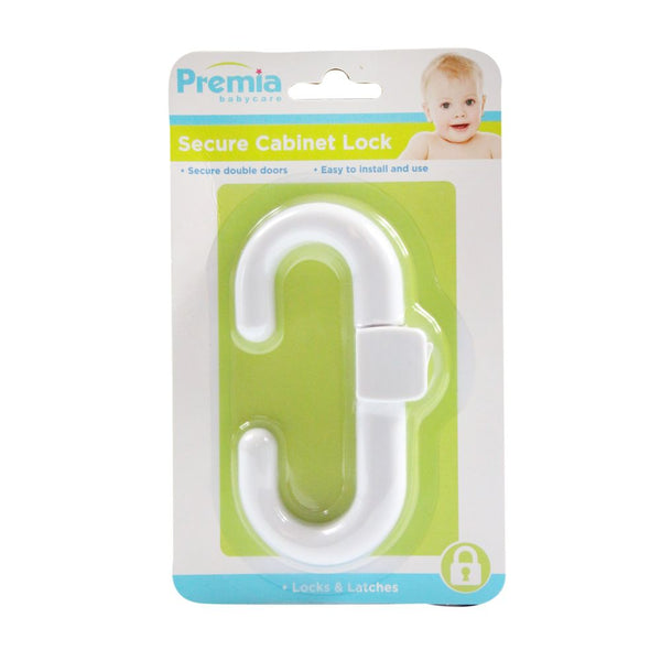 PREMIA BABY SAFE WHITE CABINET LOCK C/P 36