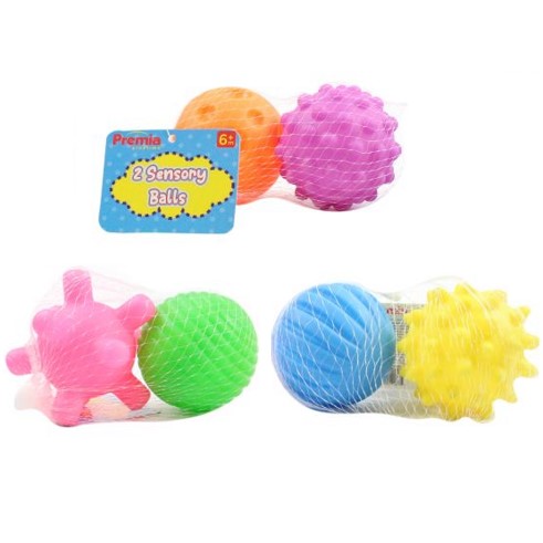 Premia Playtime 2pk Sensory Balls C/P 24