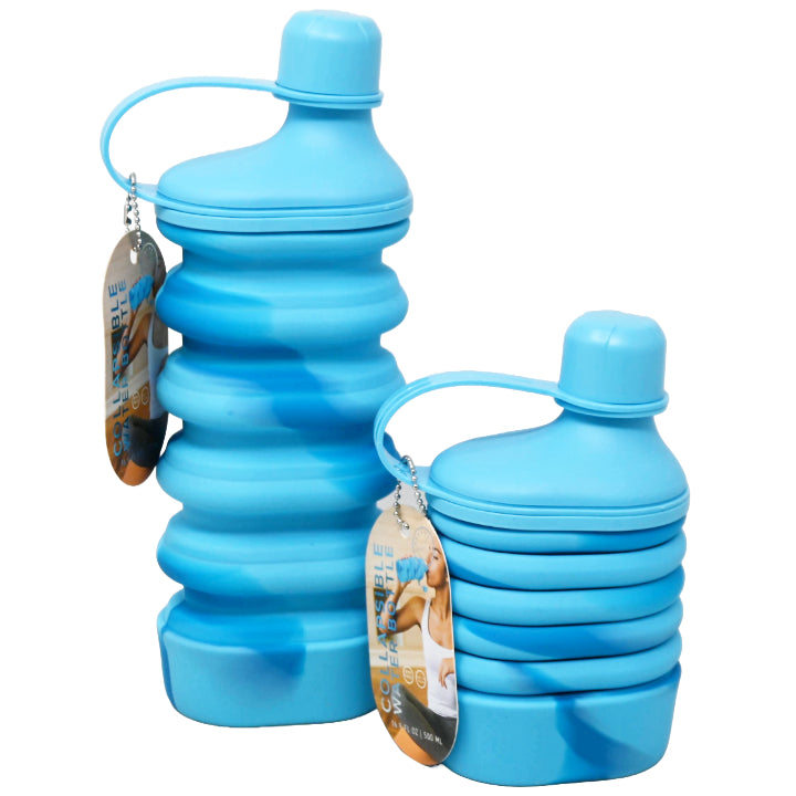 CH 16.9OZ SILICONE WATER BOTTLE C/P 48 CHANDRA