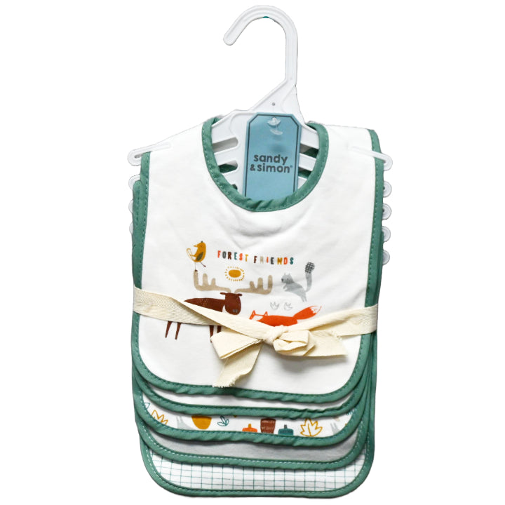 5pk FOREST BIBS C/P 72