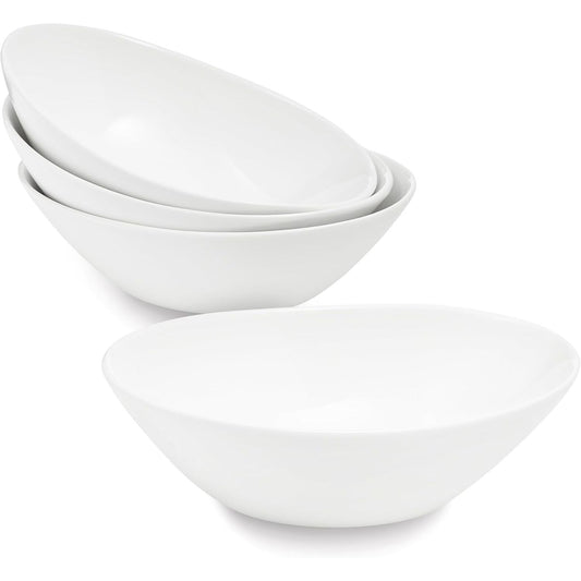 4pc Bowl Set White C/P 4