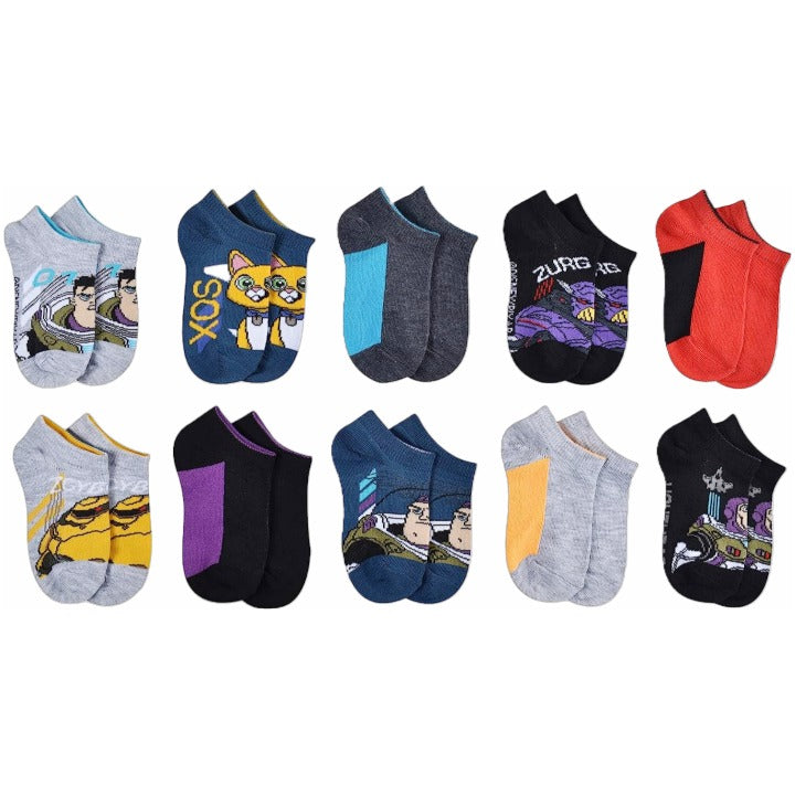 10pk 6-8 LIGHTYEAR ON A MISSION NS SOCKS C/P 60