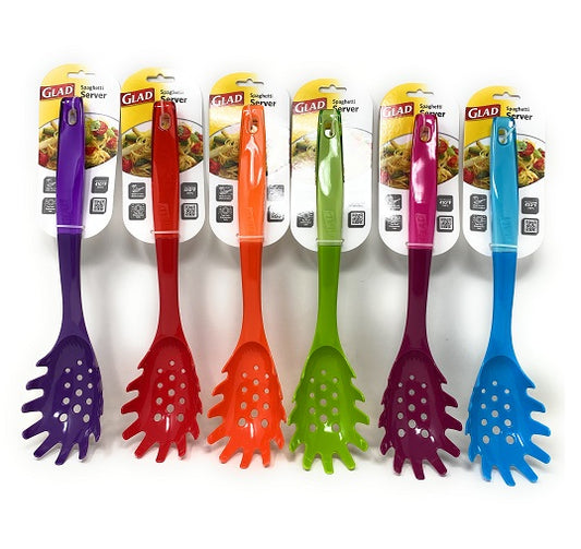 GLAD CRYSTAL SPAGHETTI SERVER ASSTD CLRS C/P 24