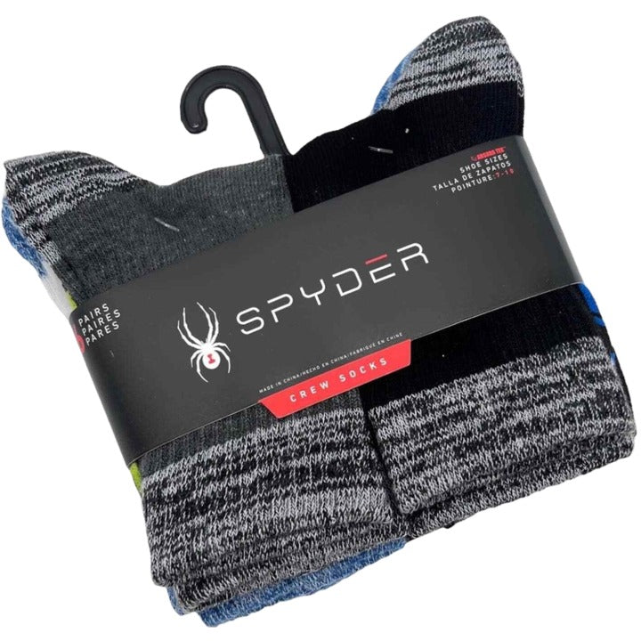6pk 6-8 SPYDER LARGE SPIDER SOCKS C/P 60