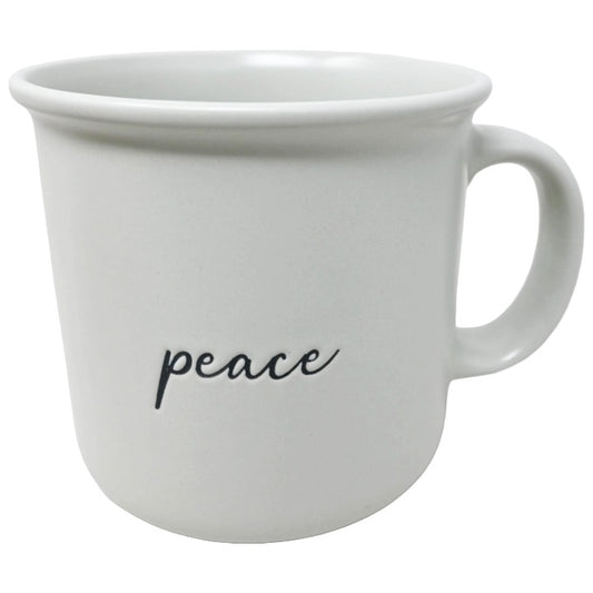 White Peace Mug C/P 36
