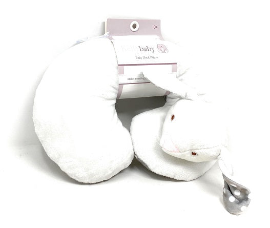 10" Bunny Baby Neck Pillow C/P 24