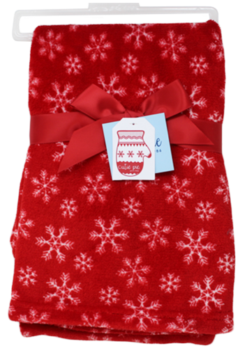 SNOWFLAKE BLANKET C/P 48