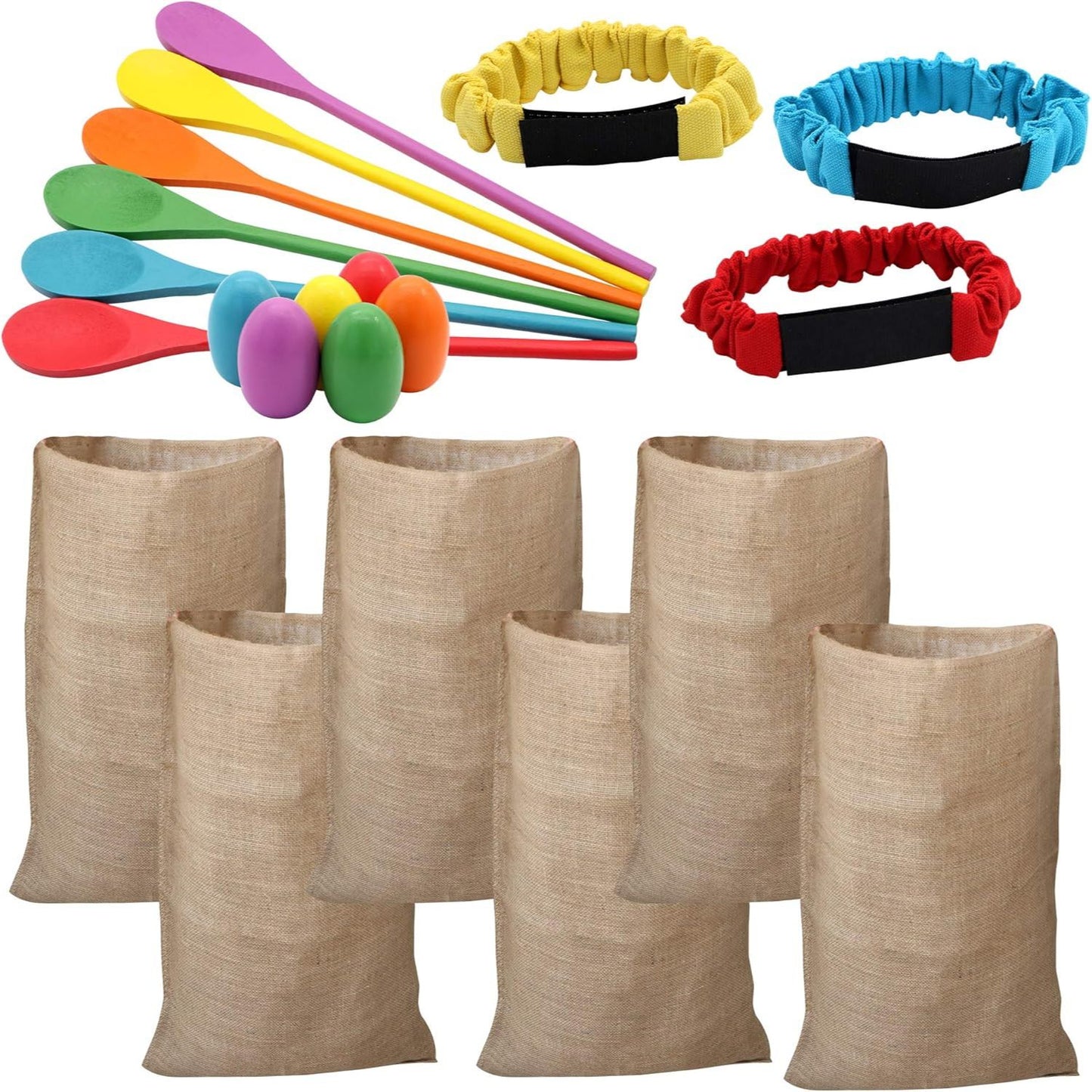 30pc Potato Sack Race Game Toys C/P 4