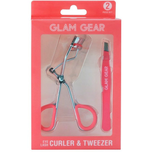 EYELASH CURLER & TWEEZER SET C/P 144