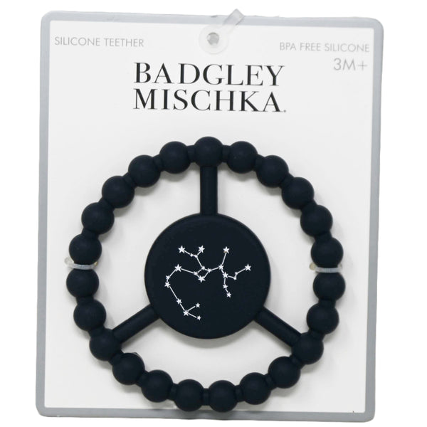1pc Silicone Peace Teether - Navy Constellation Print C/P 100