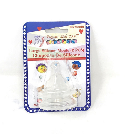 Elegant Kids Baby Bottle Silicon Nipple C/P 432
