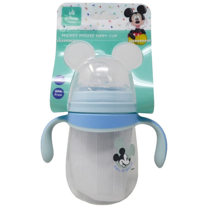 Mickey Mouse Sippy Cup Blue Handles C/P 36 Disney