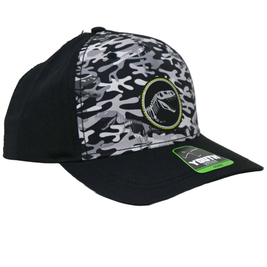 GENERIC BLACK/CAMO DINO YOUTH CAP C/P 18