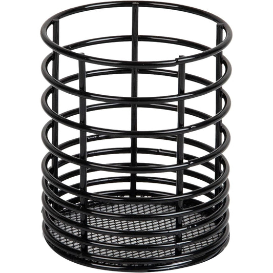 BLACK METAL PEN CUP C/P 90