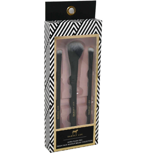 3pc DABNEY LEE EYE AND MAKEUP BRUSH SET C/P 48