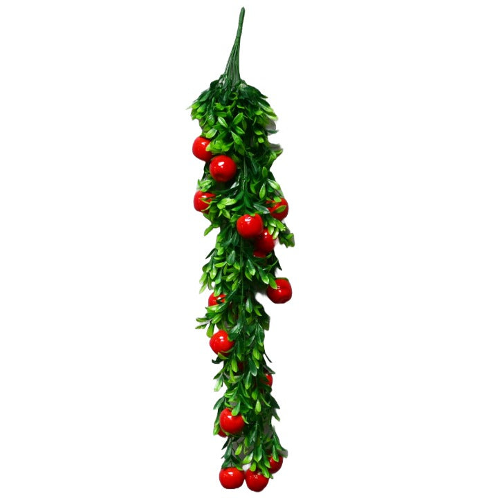 Multi Vines Apples Garland Plastic C/P 96