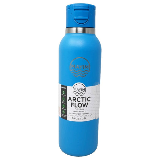 Cyan 24oz SS DW Bottle C/P 24 Mayim
