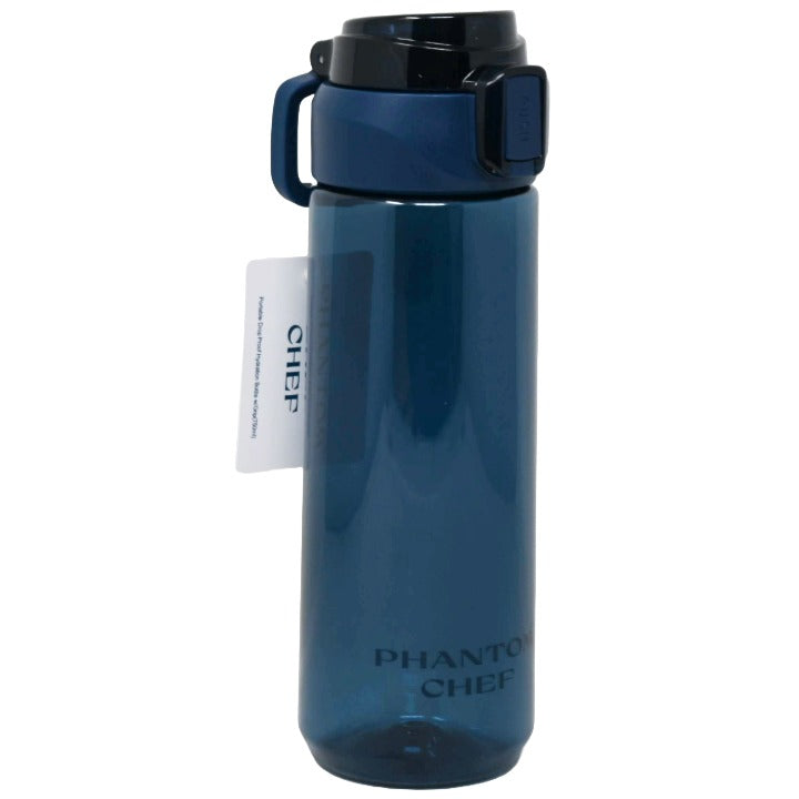 25.3oz Navy Bottle w/Grip Hydration (750 ml) PET BPA Free C/P 50