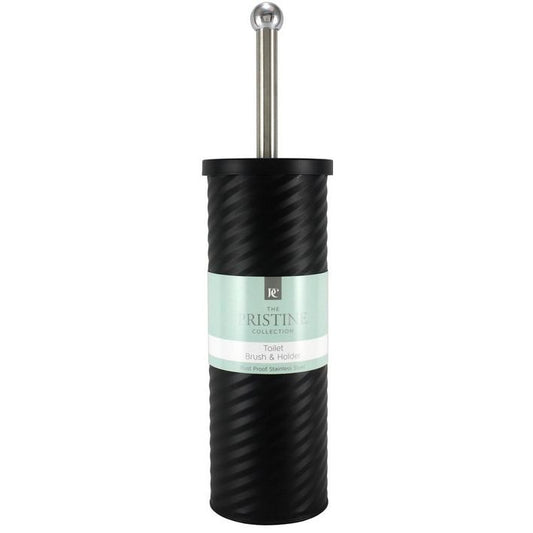 TALL TOILET BRUSH W/HOLDER C/P 12