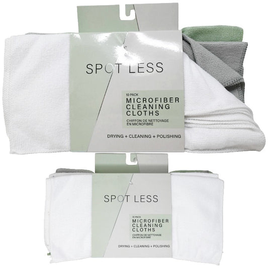 10pk Multi 2 Microfiber Cloths C/P 48
