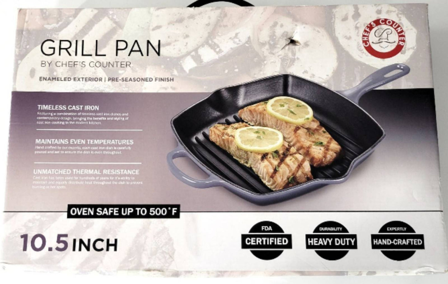 BLACK SQUARE GRILL PAN C/P 4