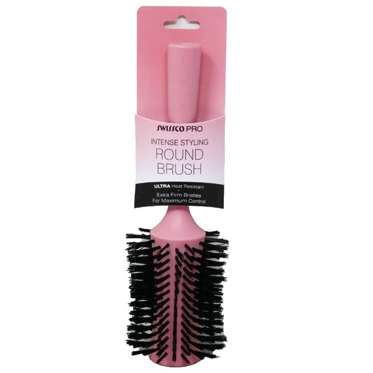 LARGE PINK ROUND BRUSH SWISSCO C/P 48