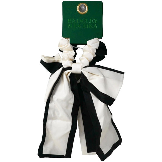 2pc Bow Scrunchies Set C/P 216 Inner Bag 36 Badgley Mischka