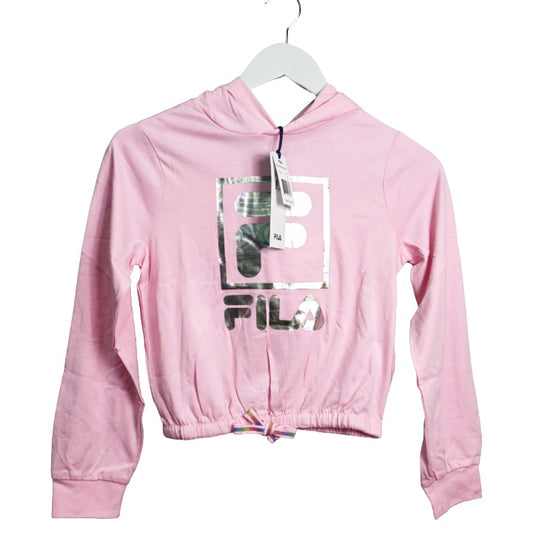 Girls Pnk Hooded Tee C/P 6 Fila