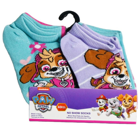 10pk PAW PATROL SPRINGTIME NS SOCKS SIZE 4-6 C/P 60