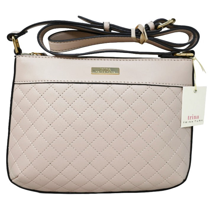 *OUTSIDE CA* Cashmere Quilted Crossbody Trina Turk C/P 20