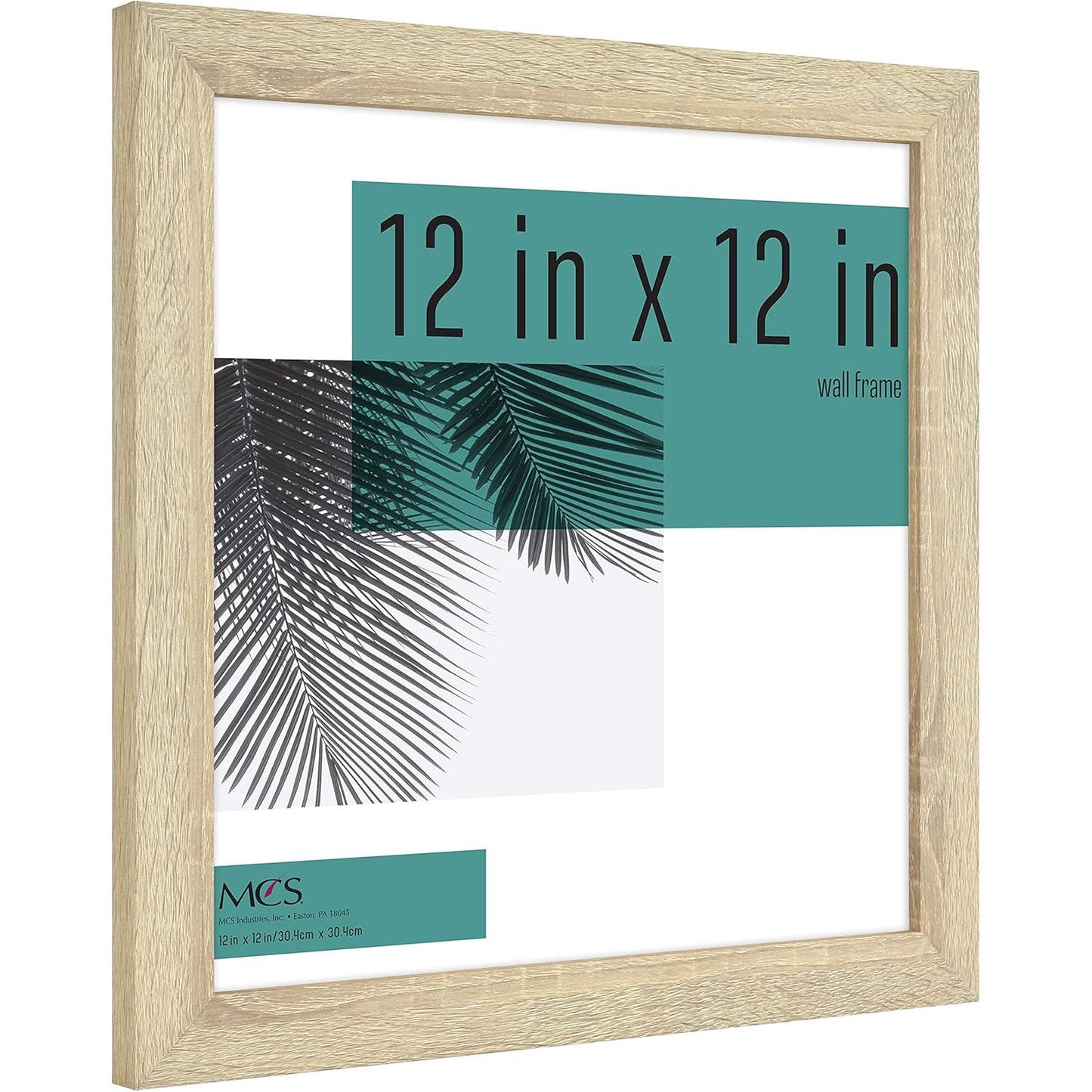 2pk 12"x12" FRAME NAT STUDIO GALLERY NAT WOODGRAIN C/P 1