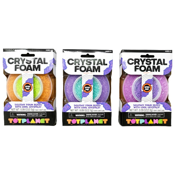 Asst Crystal Foam C/P 96
